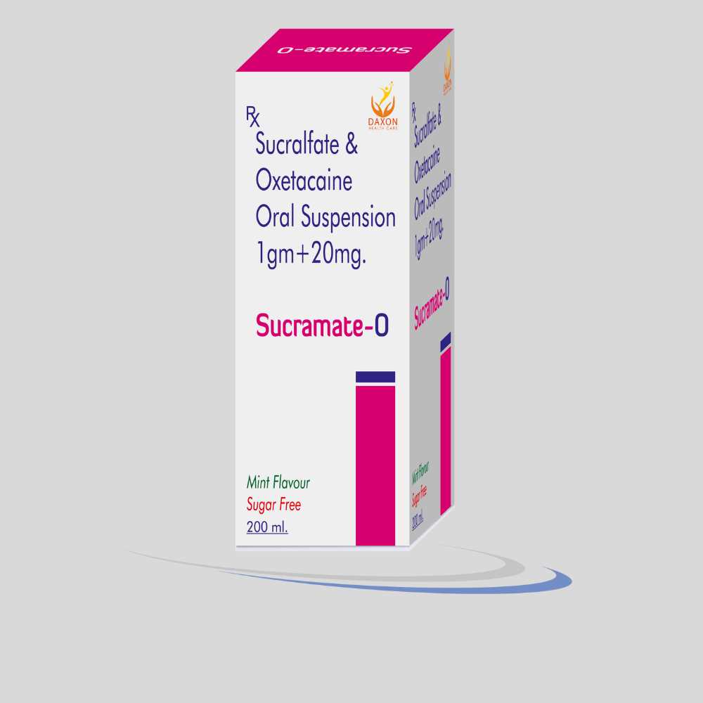 Sucramate-O Oral Suspension Mint Sugar Free